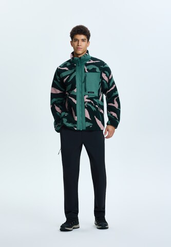 ICEPEAK Athletic Fleece Jacket in Green