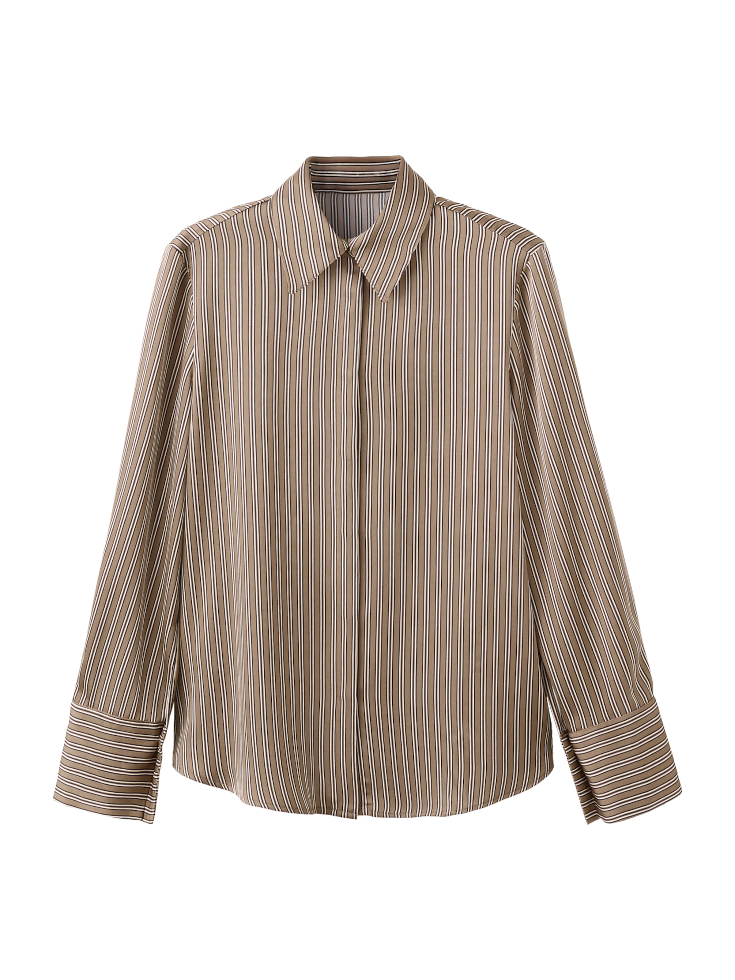 MANGO Bluse 'IDEALE' in Braun: Vorderseite