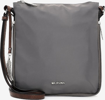 Waipuna Crossbody Bag ' Kanalana ' in Grey: front