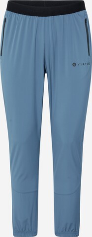 Effilé Pantalon de sport 'Colin' Virtus en bleu : devant