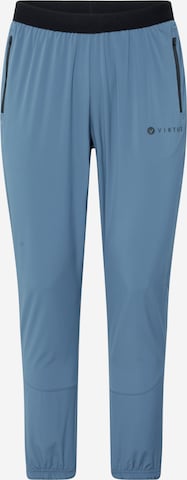 Virtus - Tapered Calças de desporto 'Colin' em azul: frente