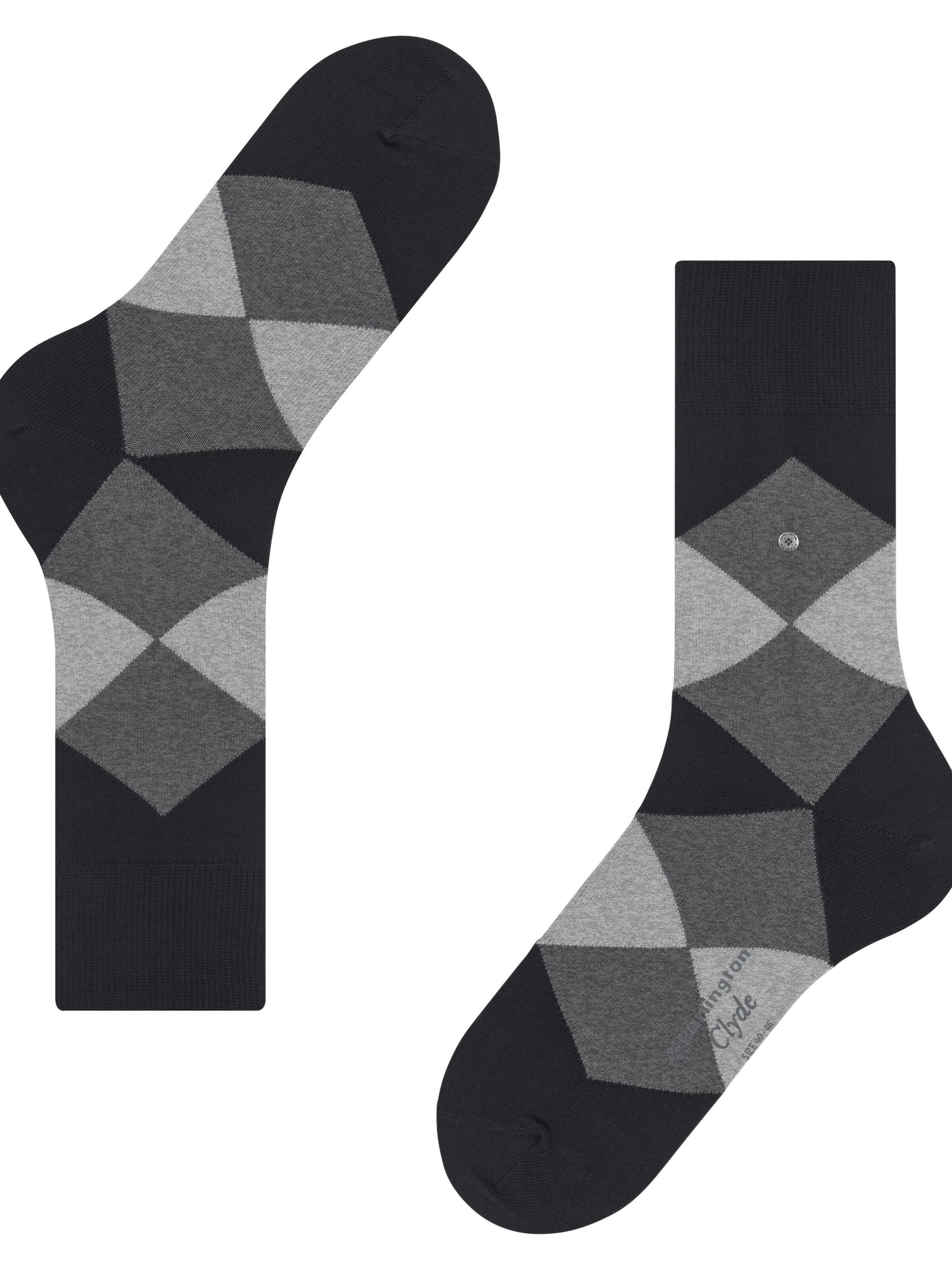 BURLINGTON Socks 'Clyde' in Black