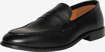 Henry Stevens Loafer 'Wallace PL' in Schwarz: predná strana