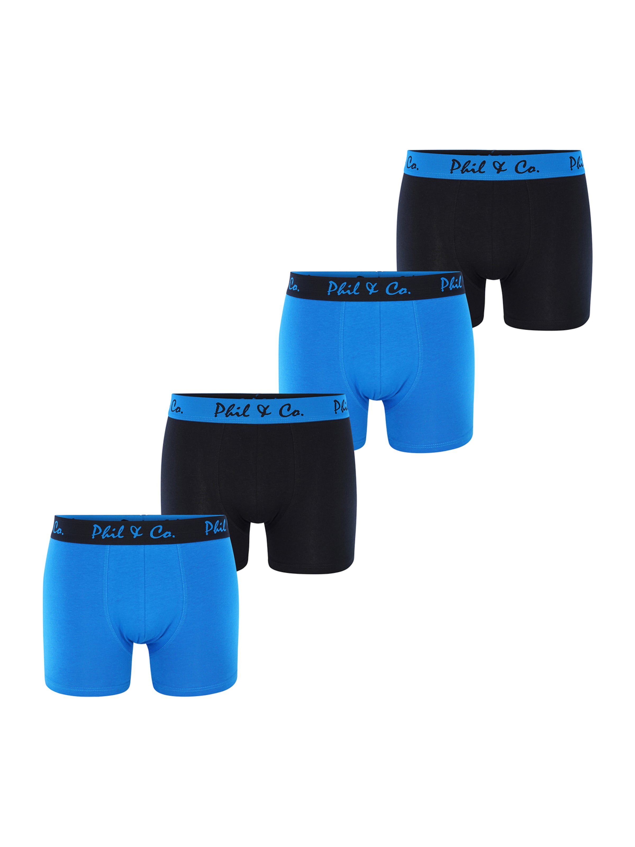 Boxers Phil & Co. Berlin en bleu : devant