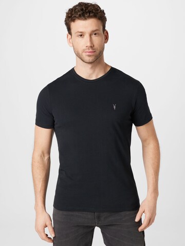 AllSaints Majica 'BRACE' | črna barva: sprednja stran