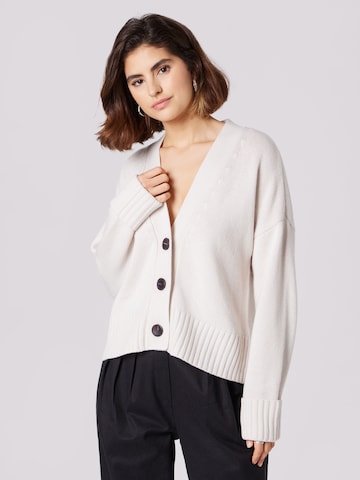 Guido Maria Kretschmer Collection Knit cardigan 'Lene' in White: front