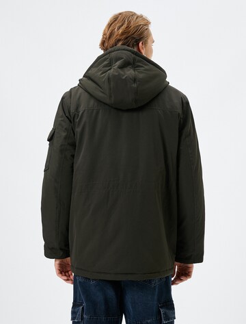 Koton Between-Season Jacket in Green