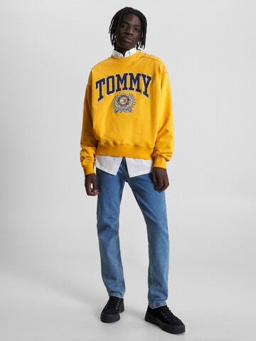 Sweat-shirt Tommy Jeans en jaune