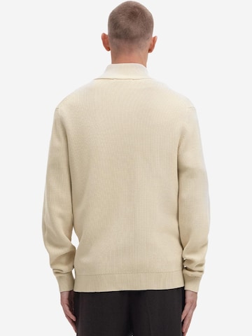 SELECTED Knit cardigan 'Dane' in Beige