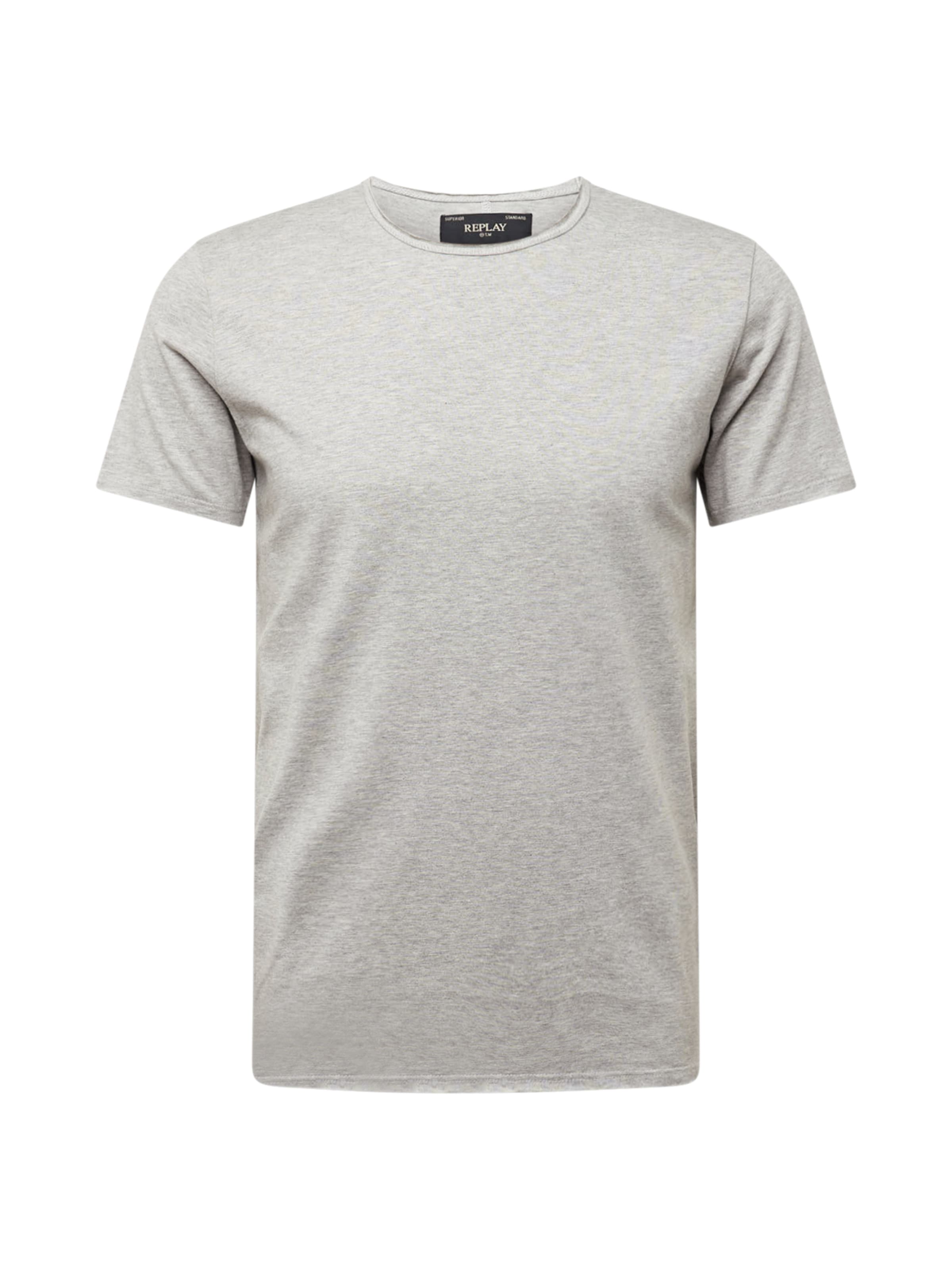 REPLAYMajica - siva boja: prednji dio
