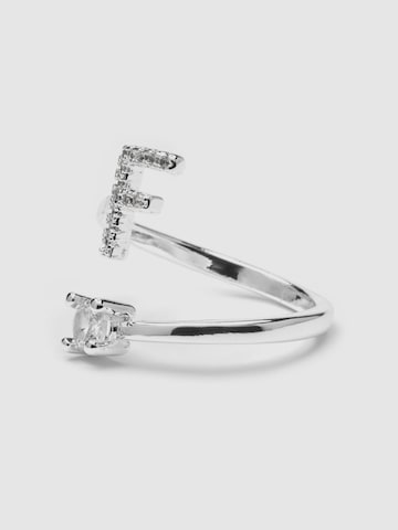 Luxenter Ring 'Alphabet F'‌‌‌‌‌‌‌‌‌ in Silber
