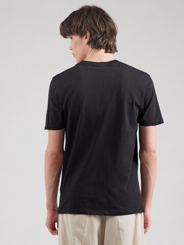 Maglietta 'Travel Guitar' di Ben Sherman in nero