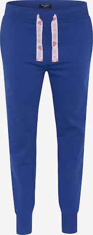 Oklahoma Jeans Tapered Pants in Blue: front