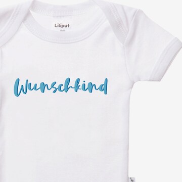 LILIPUT Baby-Body 'Wunschkind' in Blau