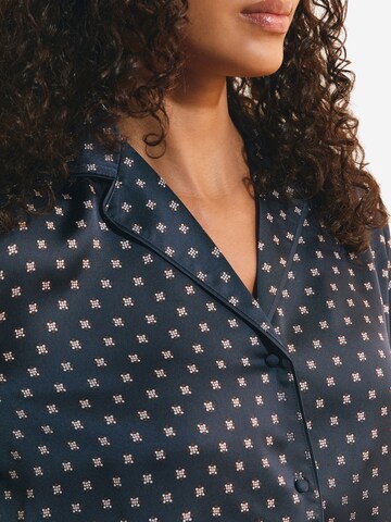 ETAM Schlafshirt 'Artlight' in Blau