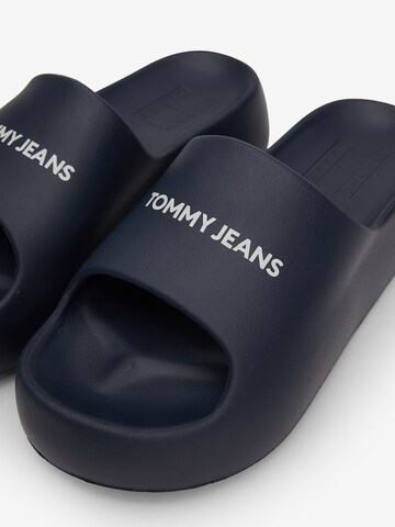 Tommy Jeans - Zapatos abiertos en azul