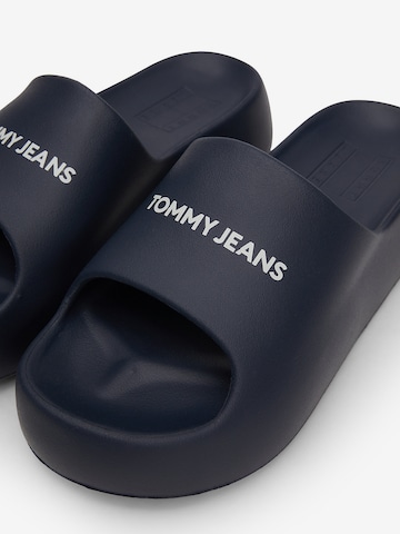 Tommy Jeans Pantolette i blå