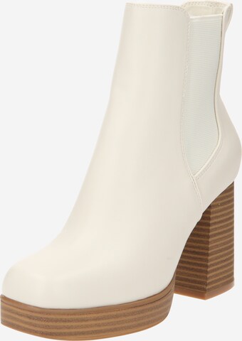 Bottines 'TATE' CALL IT SPRING en blanc : devant