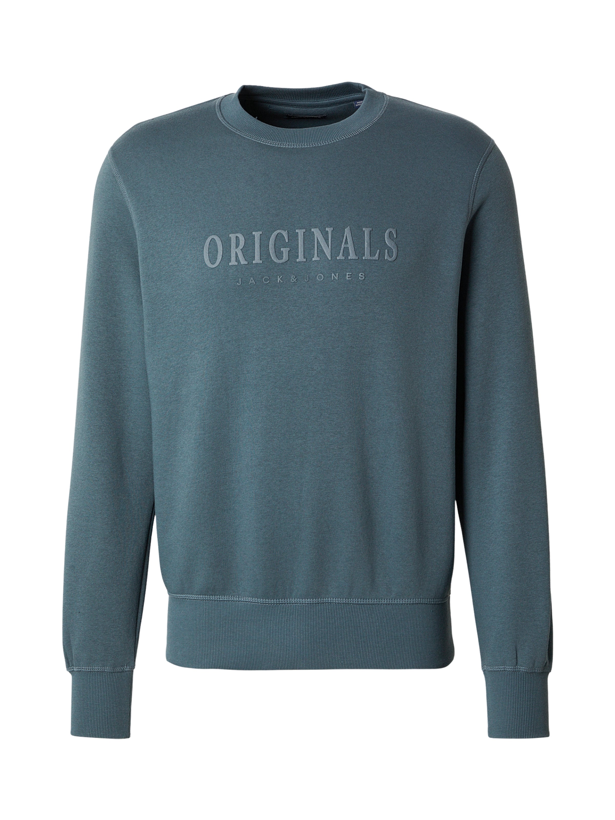 JACK & JONES Свитшот 'JWHFREDERIKSBERG' в Серый: спереди