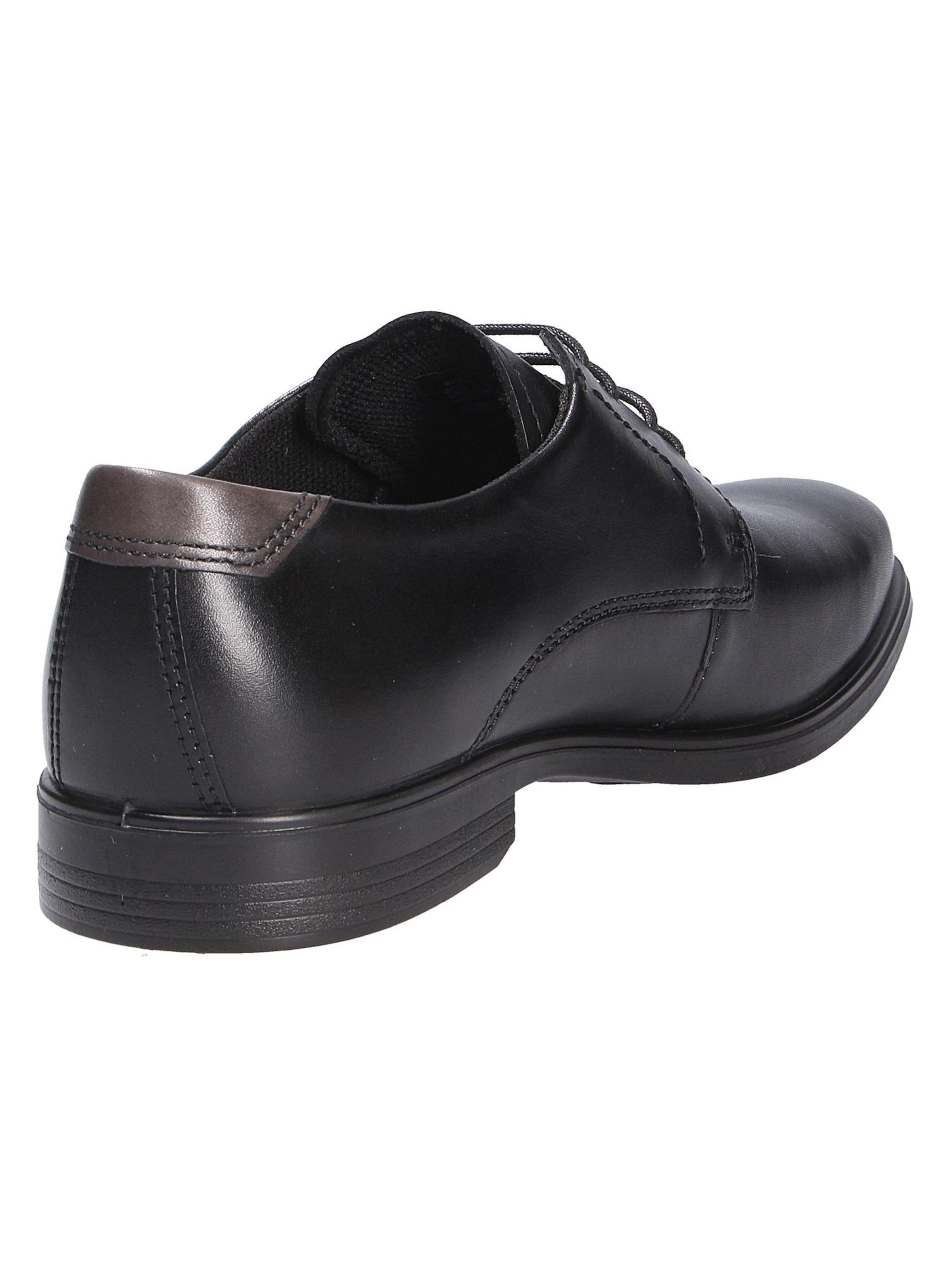 ECCO Schnürschuh 'Melbourne' in Schwarz