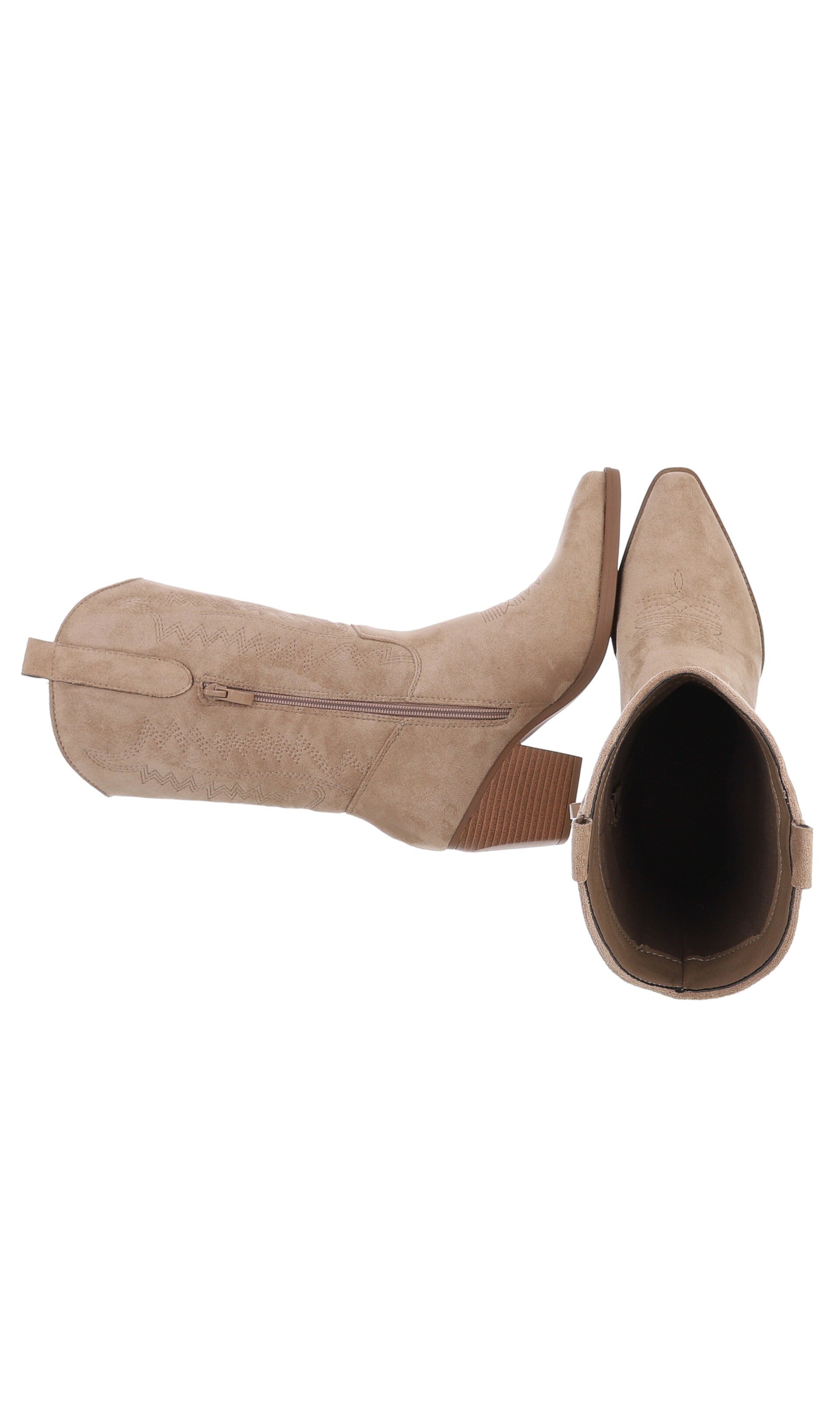 Ital-Design Cowboy Boots in Brown