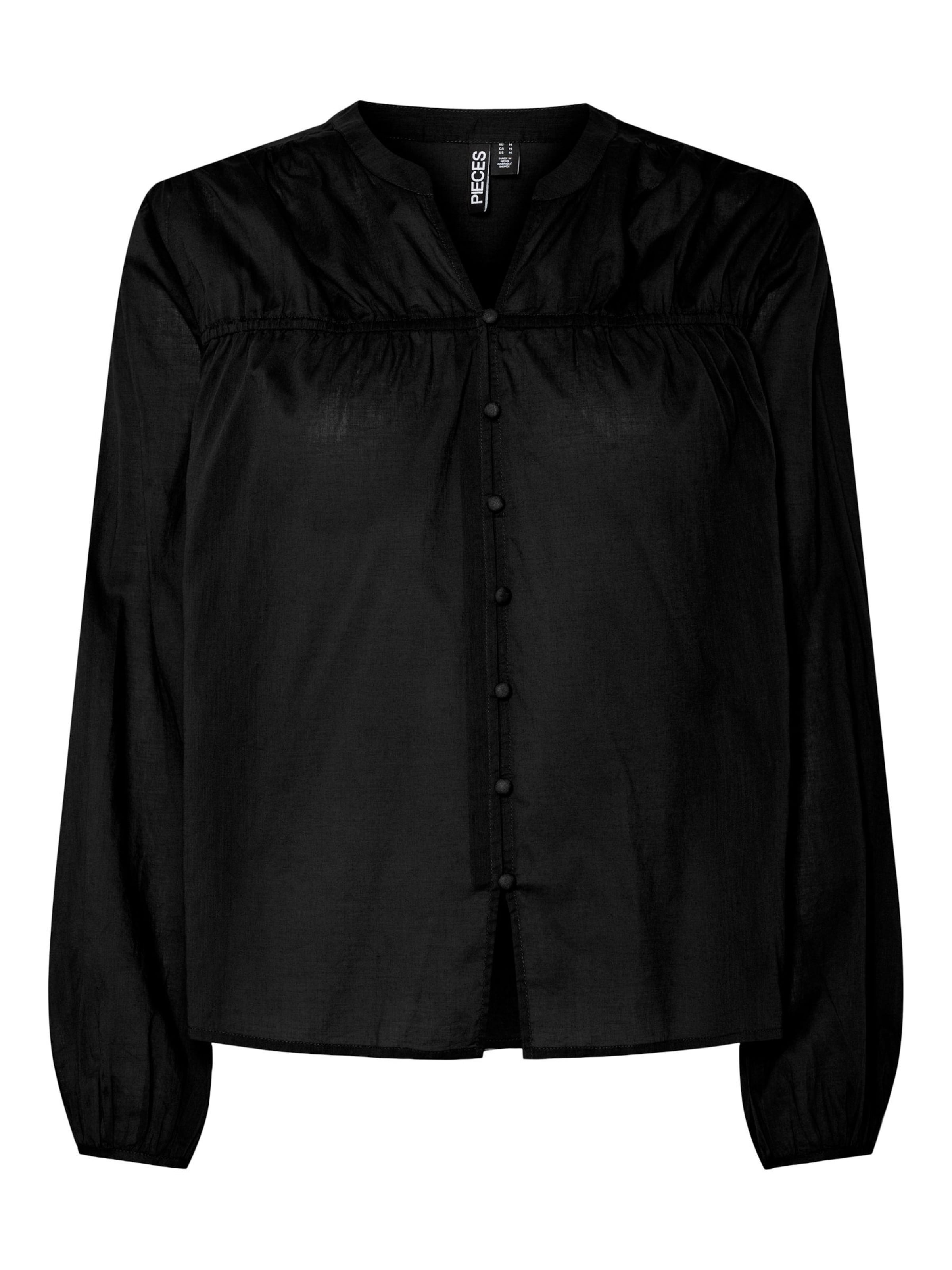 WEEKDAY Blouse 'Ichie' in Black | ABOUT YOU