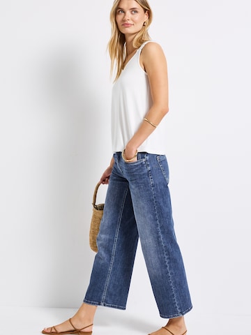 STREET ONE Wide leg Jeans in Blue
