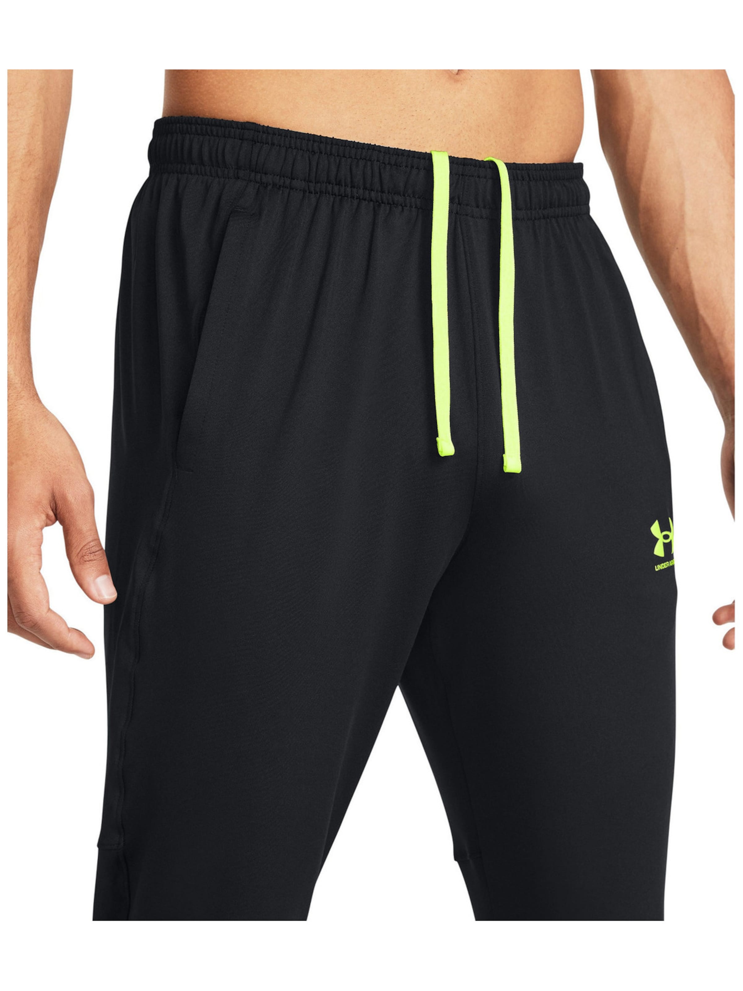 UNDER ARMOUR Regular Sports trousers 'Under Armour M S Ch. Train Pant' in Black