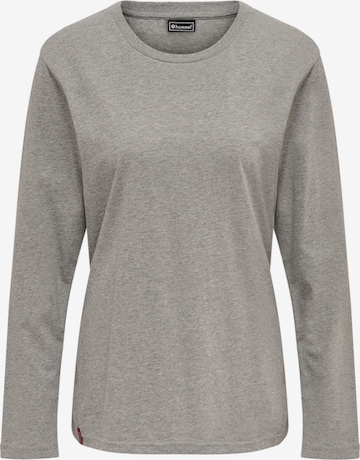 T-shirt Hummel en gris : devant