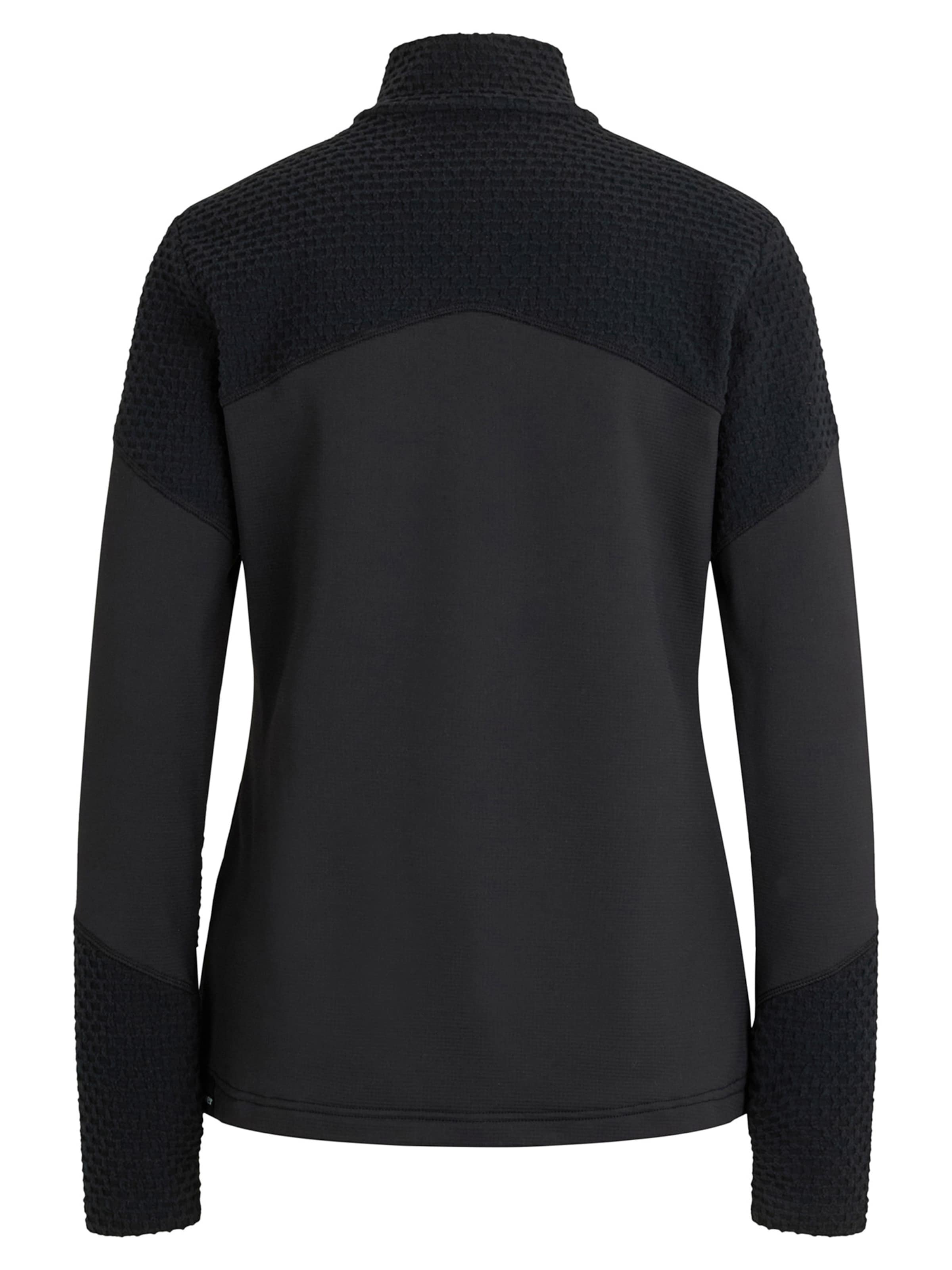 ZIENER Athletic Sweatshirt in Black