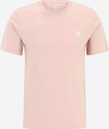 Maglietta di CONVERSE in rosa: frontale