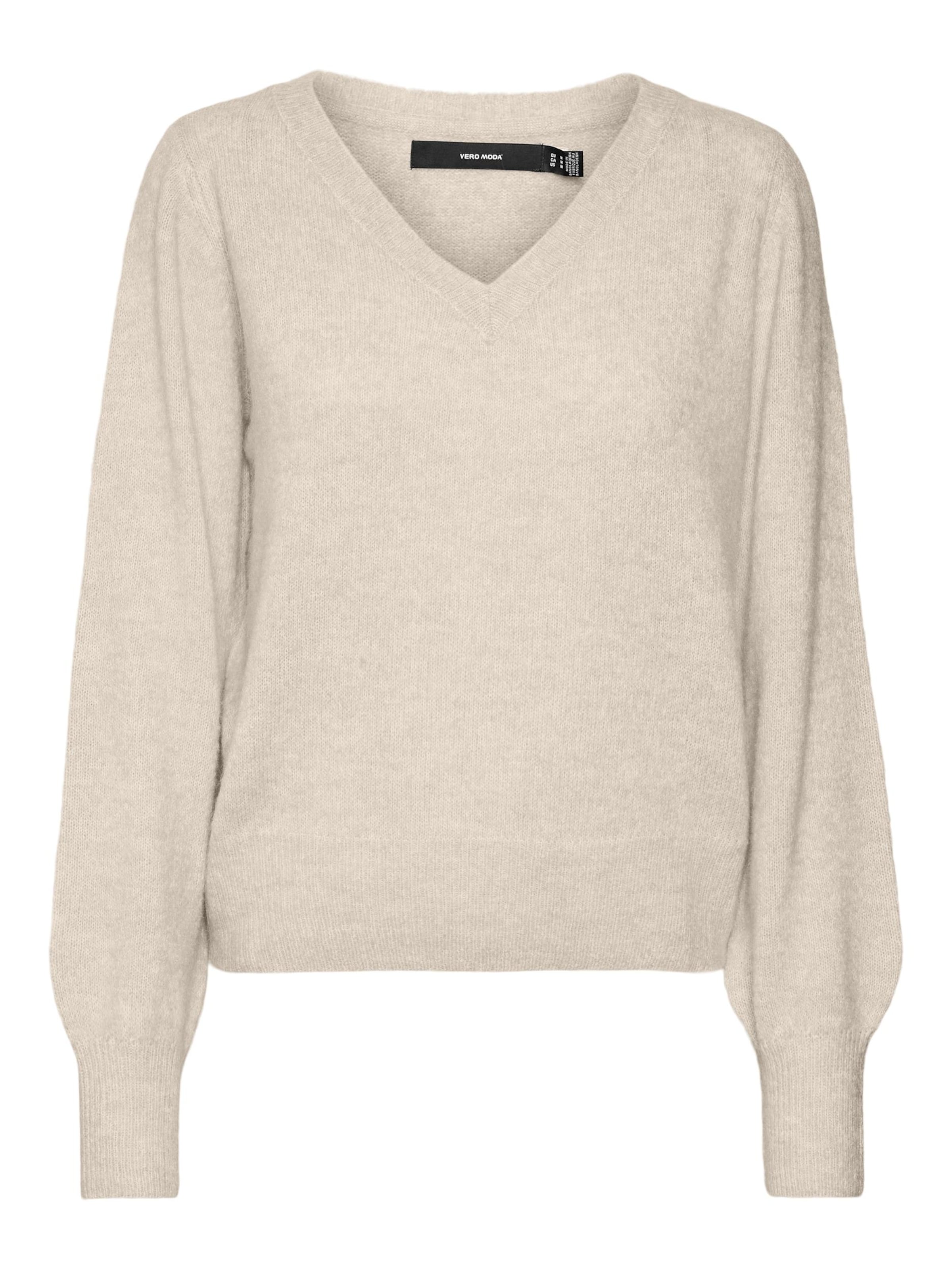 VERO MODA - Pullover 'BRUNA' em bege: frente