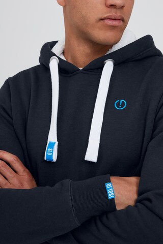 !Solid Sweatshirt 'BennHood Pile' in Blue