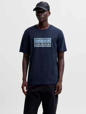 JACK & JONES Shirt 'JCOFusion' in Blue: front