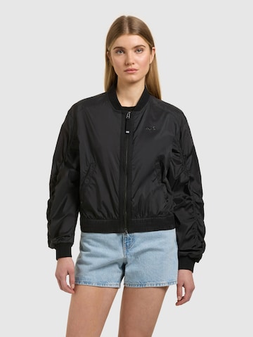 khujo Tussenjas 'TUVAY' in Zwart: voorkant