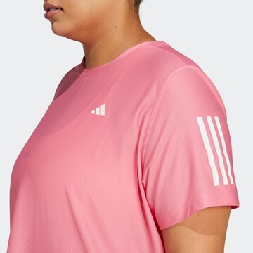 ADIDAS PERFORMANCE Performance Shirt 'Own The Run' in Pink