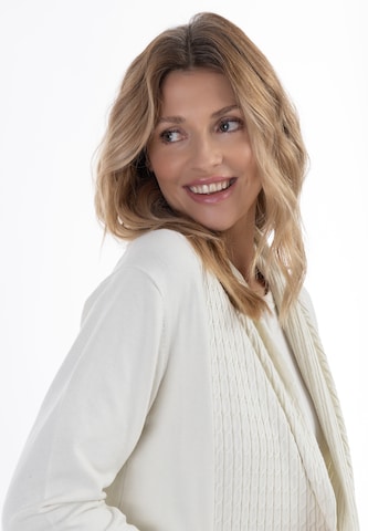 Usha Knit cardigan in White