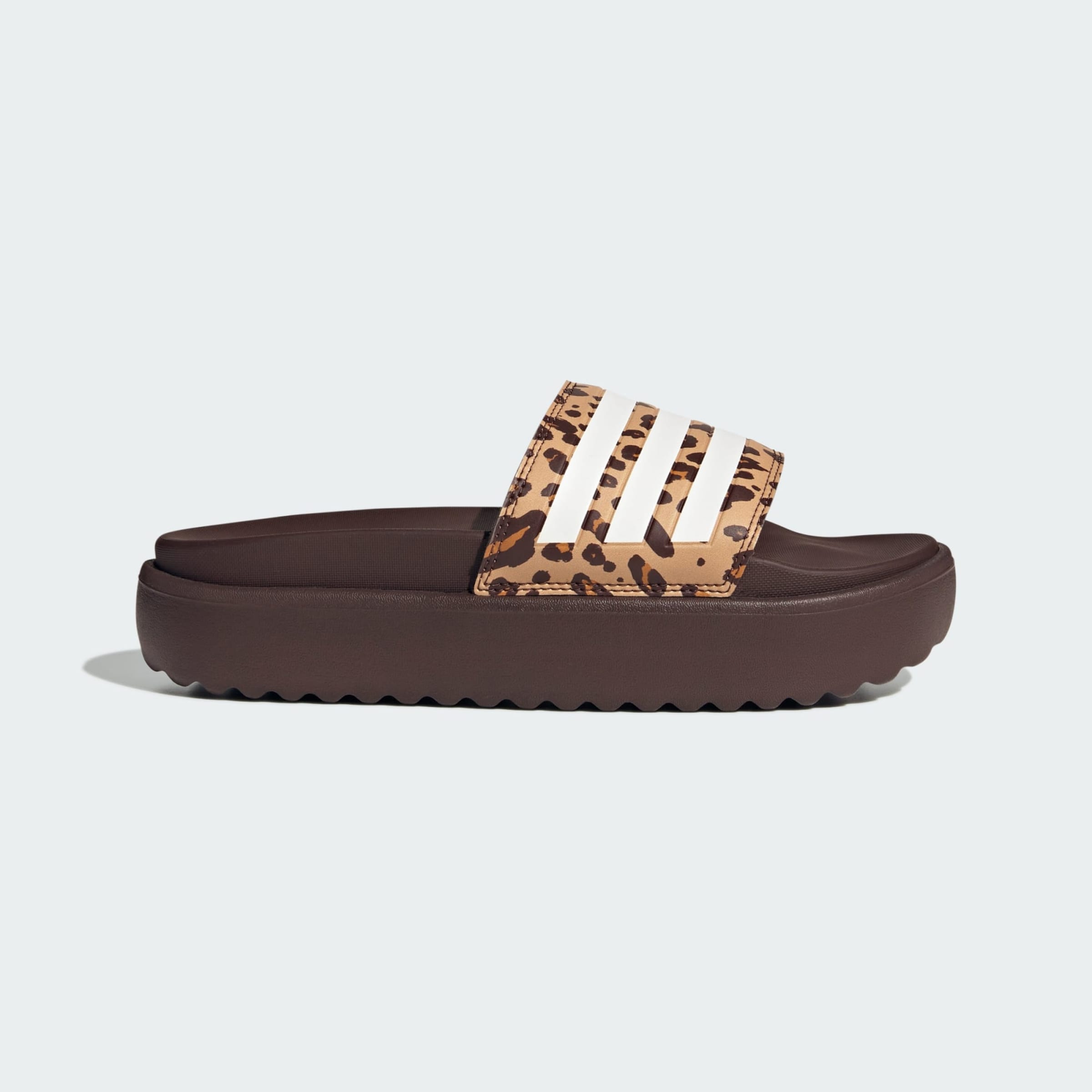 ADIDAS PERFORMANCE Mules 'Adilette' in Cappuccino, Dark Brown | ABOUT YOU