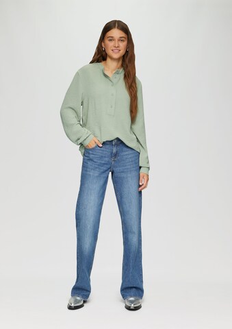 QS Bluse in Grün