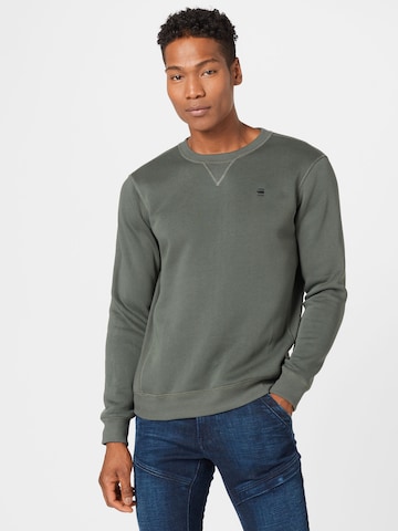 Sweat-shirt G-Star RAW en gris : devant