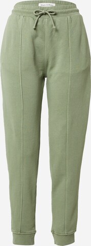 Tapered Pantaloni di Marc O'Polo in verde: frontale