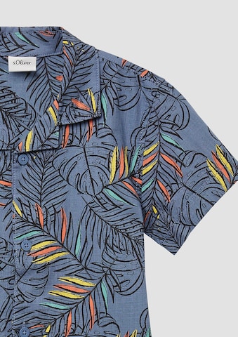 Coupe regular Chemise s.Oliver en bleu