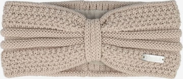 Eisglut Stirnband 'ESMERALDAL' in Beige: Vorderseite