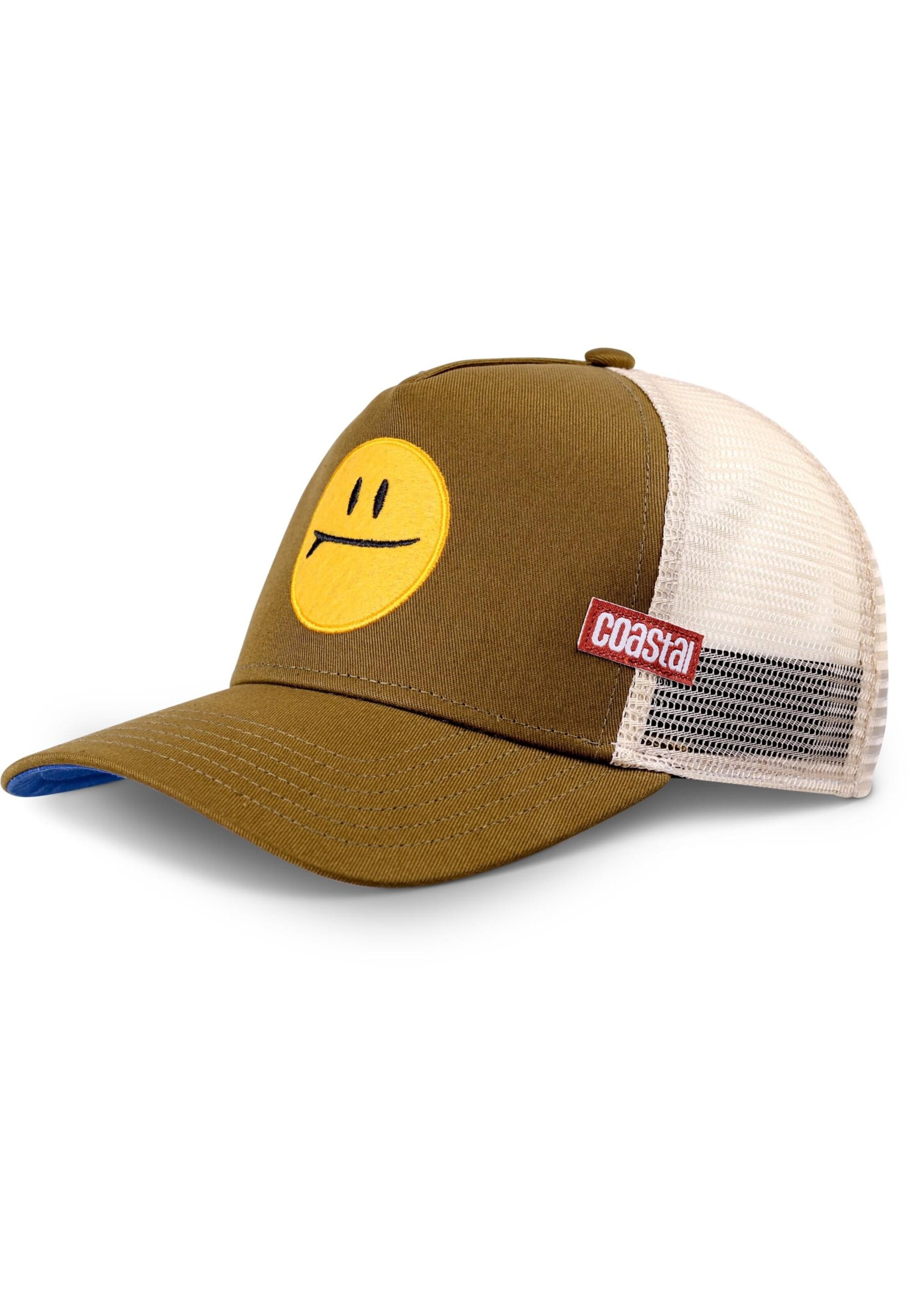 Coastal Cap 'Surf & Smile' in Green: front