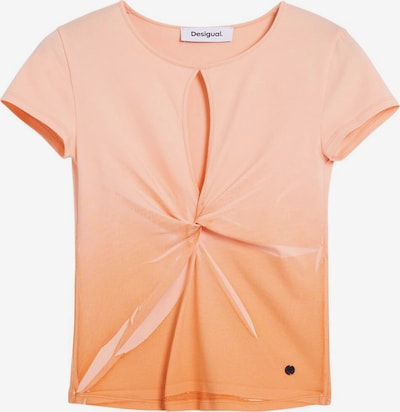 Marškinėliai iš Desigual, spalva – oranžinė / abrikosų spalva, Prekių apžvalga