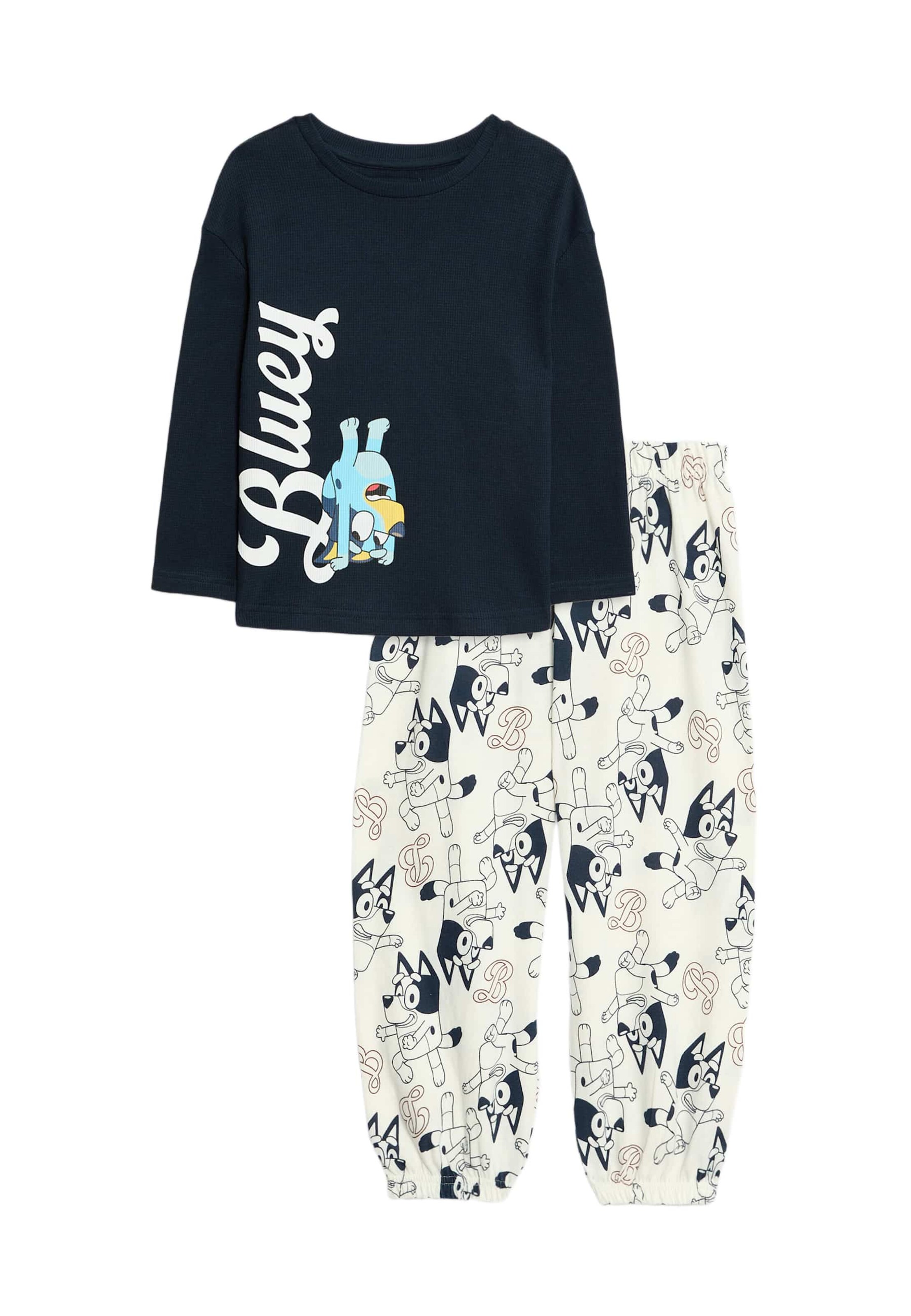 Marks & Spencer Nachtkledij 'Bluey™' in Blauw: voorkant