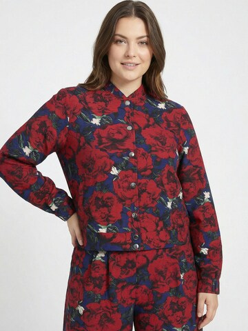 Guido Maria Kretschmer Curvy Демисезонная куртка 'Finja' в Красный: спереди