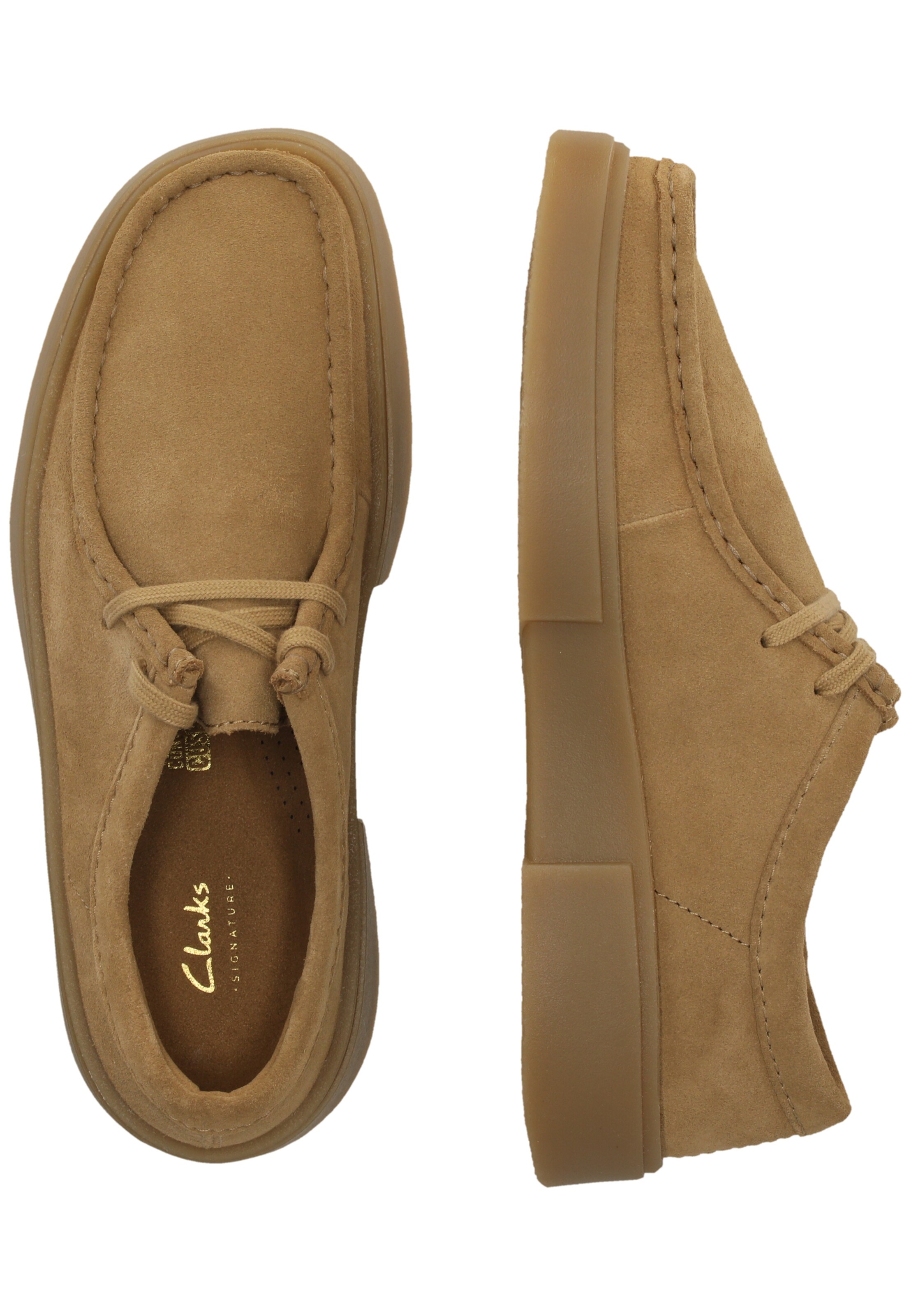 CLARKS Veterschoen 'Torview' in Bruin