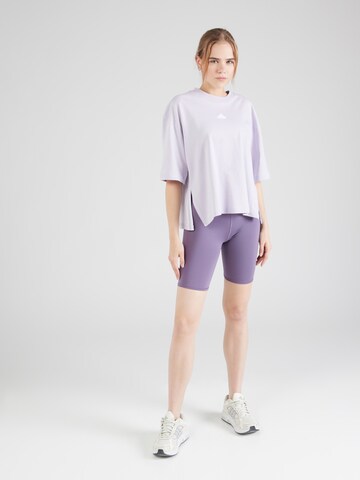 ADIDAS PERFORMANCE Скинни Спортивные штаны в Лиловый