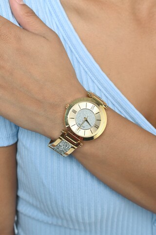 Montre à affichage analogique 'Aurora' GUESS en or : devant